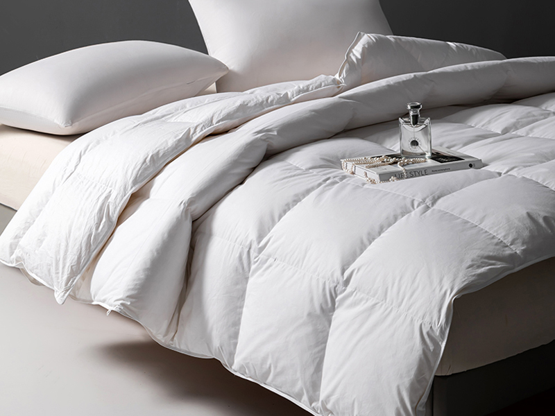 羽绒被芯厂家90白鹅绒加厚冬被白鸭绒被字商务礼品酒店鹅绒被定制