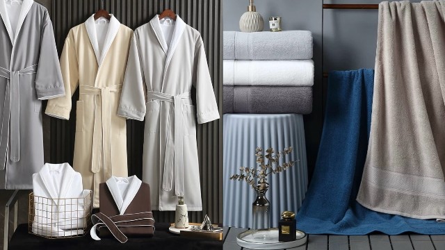 温泉酒店用浴巾还是浴袍？细节决定体验，选择决定口碑