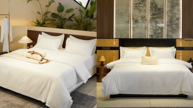 单喷VS双喷：酒店布草选择的专业指南