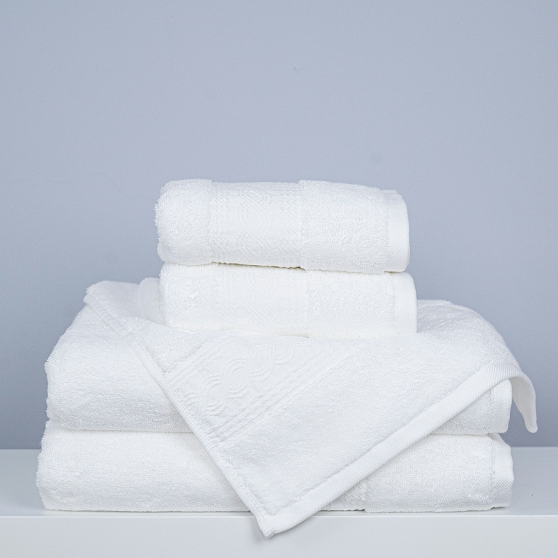 酒店白毛巾