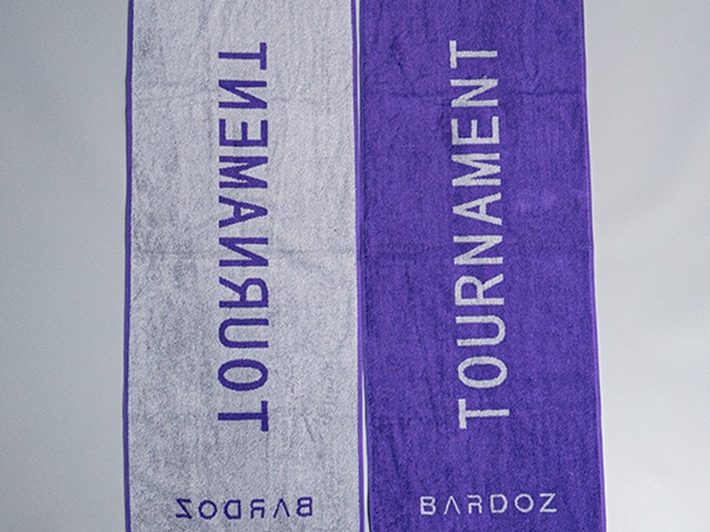 色织提花运动毛巾