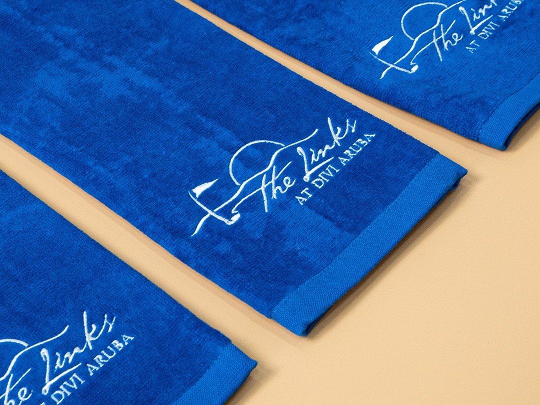 高尔夫运动毛巾