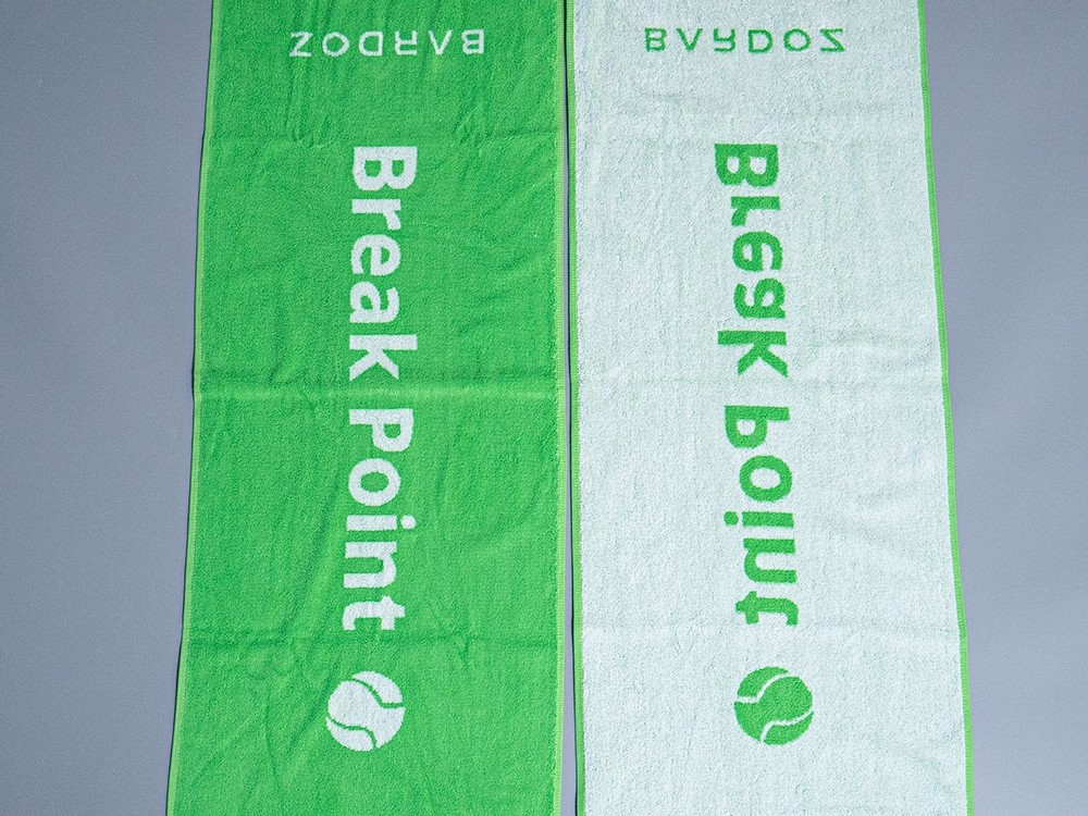 色织提花运动毛巾